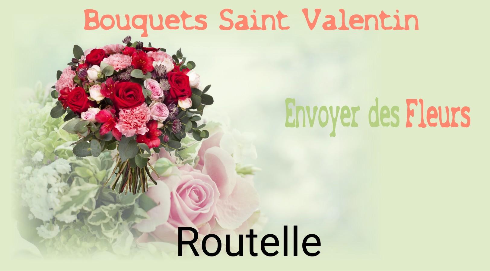 Roses de Saint-Valentin livrées à Routelle